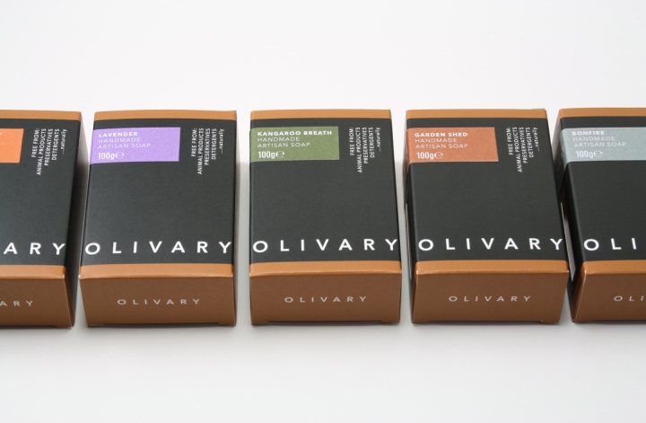Olivary香皂包装设计