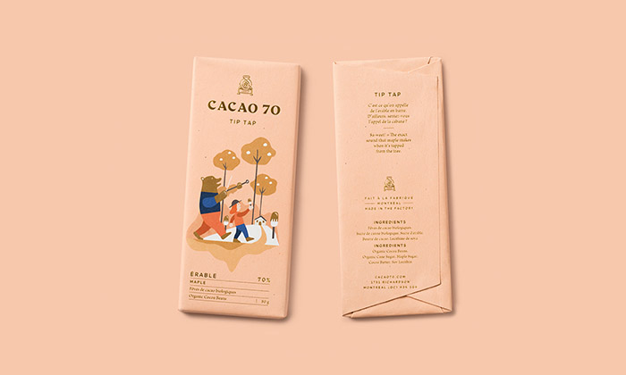 Cacao 70巧克力包装设计