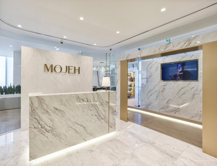时尚杂志MOJEH办公室空间设计