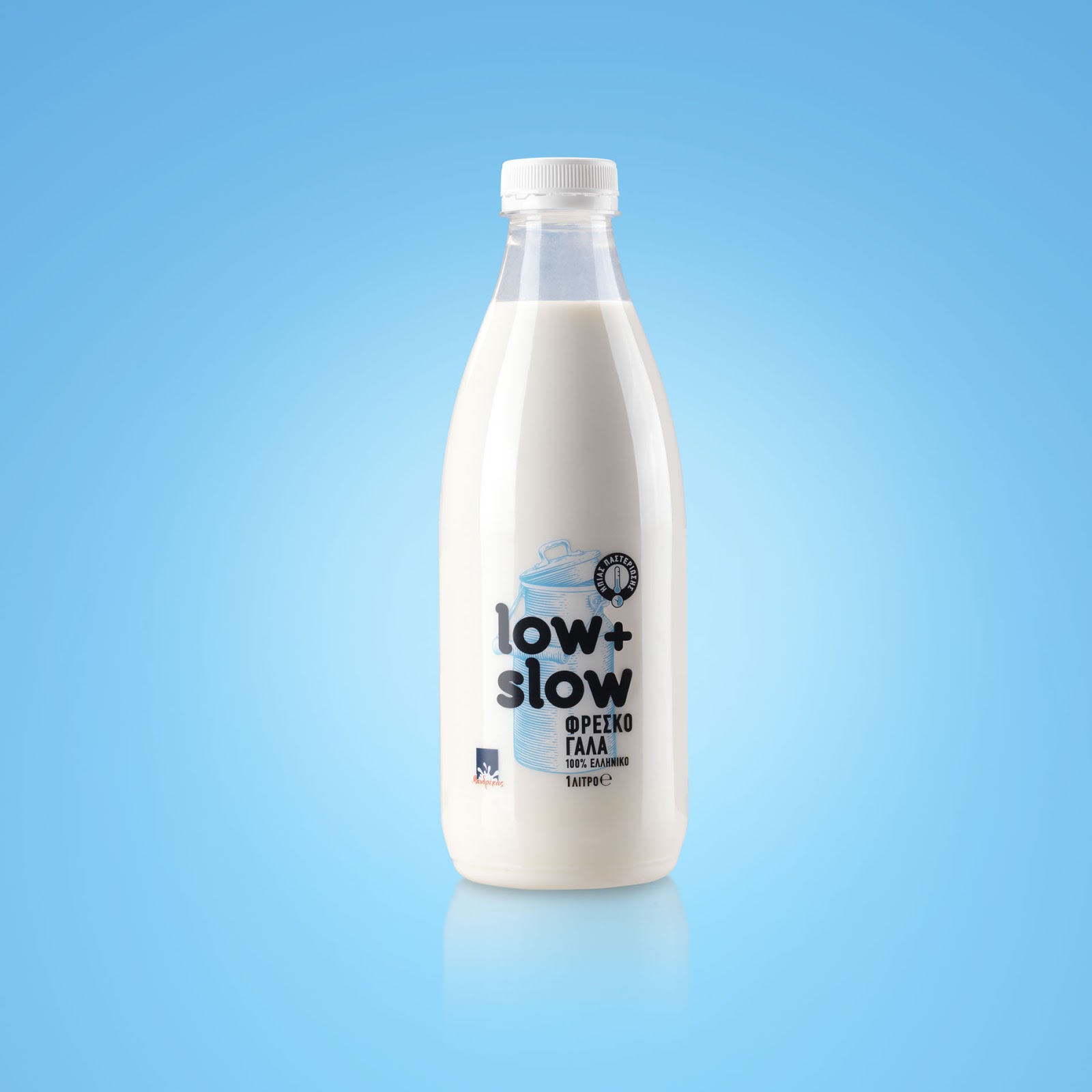 Low & Slow鲜牛奶包装设计