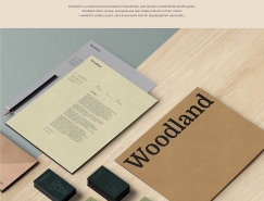 Woodland branding品牌形象设计