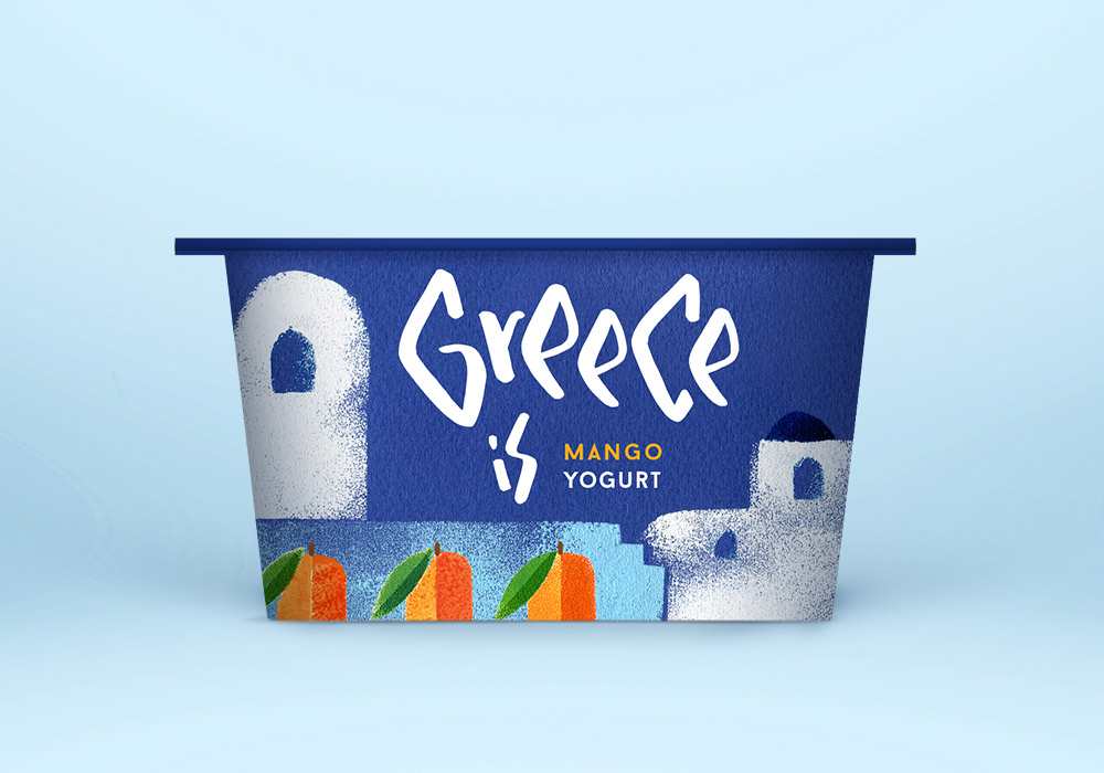 希腊风情的Greece is食品包装设计