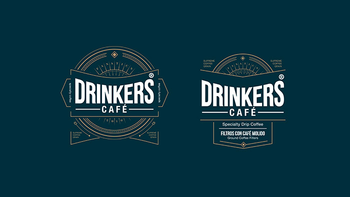 Drinkers咖啡包装设计